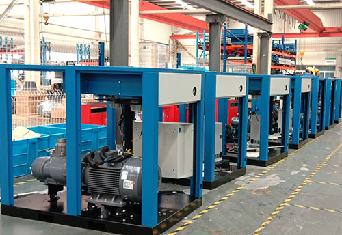 无油空压机输出排气压力过低过高是什么原因?