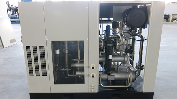 喷油螺杆压缩机和无油螺杆压缩机的区别